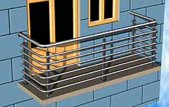 ТехноСтандарт: балконные ограждения